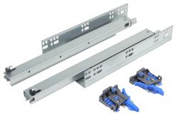 Напрямна прихованого монтажу повного висування з відштовхувачем 3D Forte GIFF PRIME (16-19мм) L=400